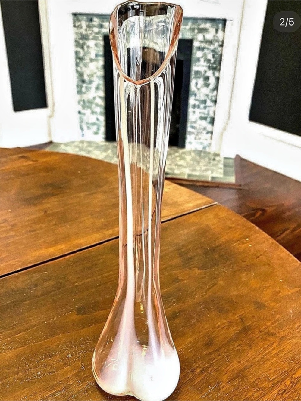 Light Pink Swung Vase